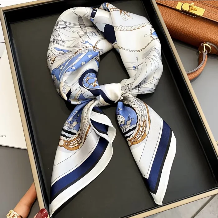 Silk Scarf Women - Image 8